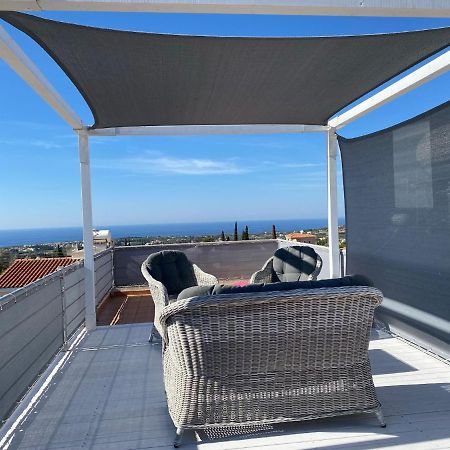 Roof Terrace & Sea View Entire Apartment Pegeia Eksteriør billede